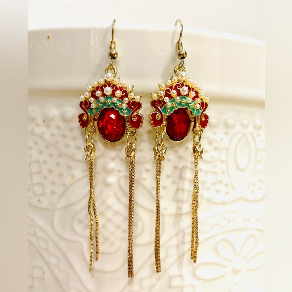 NWT Chinese style earrings